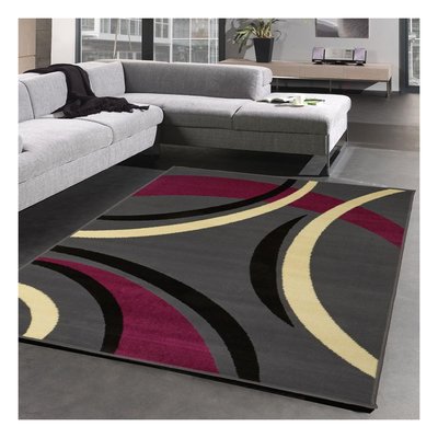 Tapis salon et chambre tissé motif rond AF1 JOYLE UN AMOUR DE TAPIS
