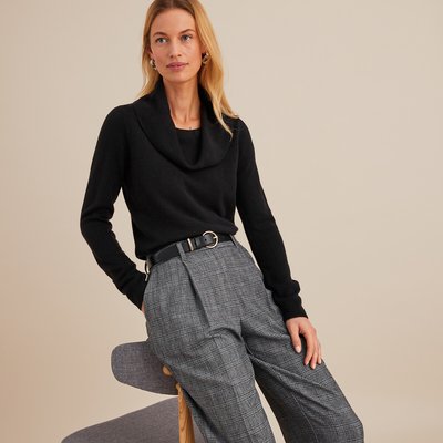 Pull noir femme La Redoute