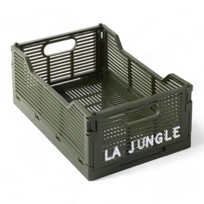 Caisse pliable en plastique LE ROI DE LA JUNGLE TODAY