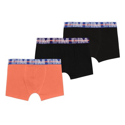 3er-Pack Boxershorts aus Baumwoll-Stretch DIM