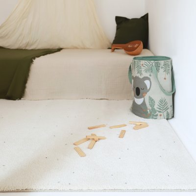 Tapis laine synthétique recyclée KUSUMI NATTIOT
