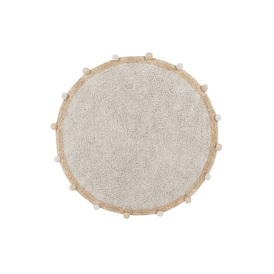 Tapis Rond en coton BUBBLY LORENA CANALS