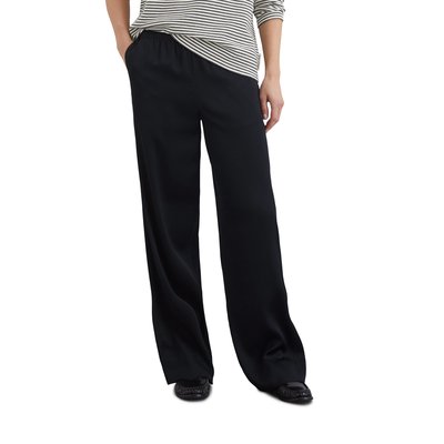 Pantalon en satin relaxed en viscose stretch fluide MARC O'POLO