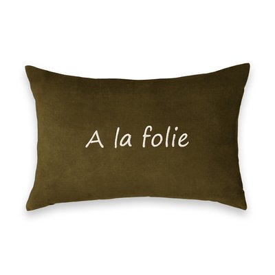 Housse de coussin velours personnalisée, Velvet LA REDOUTE INTERIEURS
