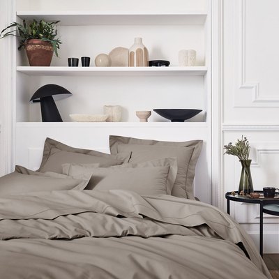 Housse de couette unie en percale de coton, PREMIÈRE ESSIX