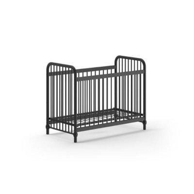 Bronxx Lit Bebe Mat Noir 60x120cm Noir VIPACK