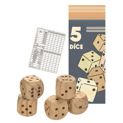 Jeu de dés géants en bois EGMONT TOYS