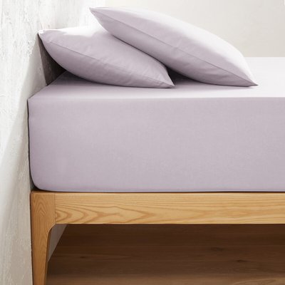 Scenario 32cm High Plain Polycotton Fitted Sheet LA REDOUTE INTERIEURS