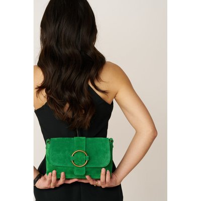 Sac à main en croute de cuir VERONE SUEDE OH MY BAG
