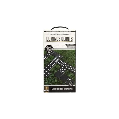 Jeu extérieur 28 dominos géants en plastique CMP