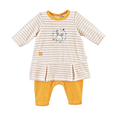 Combirobe coton bio dory SUCRE D'ORGE
