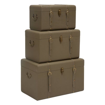 Lot de 3 malles rectangulaires BONIE ATMOSPHERA