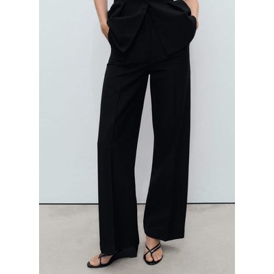 Pantalon de costume droit taille normale MANGO