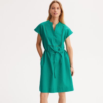 Robe droite, mi-longue, manches courtes ANNE WEYBURN