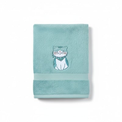 Drap de bain en Coton 450g/m² - LES PETITS FELINS TRADITION DES VOSGES