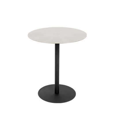 Table basse ronde en métal brossé ø40cm  - SNOW ZUIVER