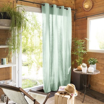 Rideau en 100% Coton Dahlia EDEN
