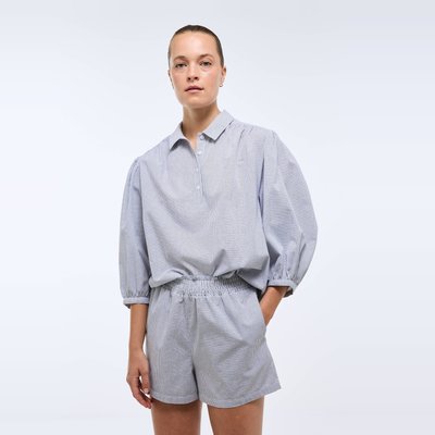 Short à carreaux en coton bio GOTS MONOPRIX