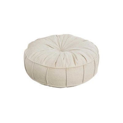 Coussin de sol effet bouclette Teddy HANAH HOME