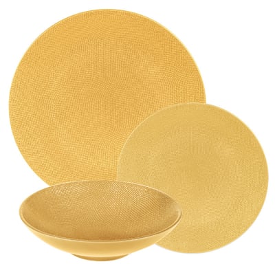 Service d'assiettes     12 pièces-VÉSUVIO TABLE PASSION