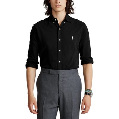 Cotton Pique Shirt in Regular Fit POLO RALPH LAUREN