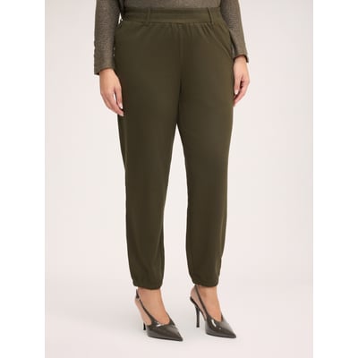 Pantalon jogger avec taille élastique et poignets côtelés FIORELLA RUBINO