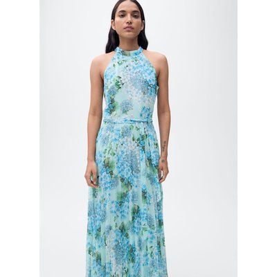 Robe plissée imprimé fleuri MANGO