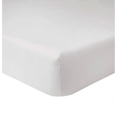 Drap housse en percale de coton bonnet 30cm uni, MURA C DESIGN HOME TEXTILE