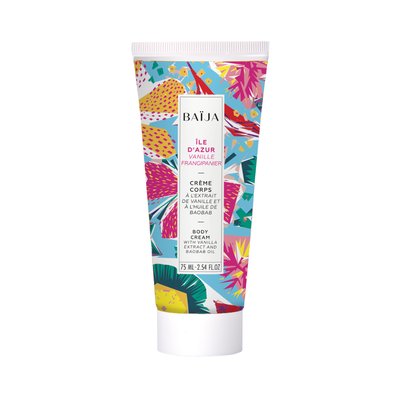 Crème Corps à l'extrait de Vanille et à l'Huile de Baobab - ILE D'AZUR BAIJA