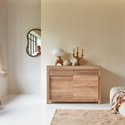 Buffet en chêne massif 120 cm LUCE TIKAMOON