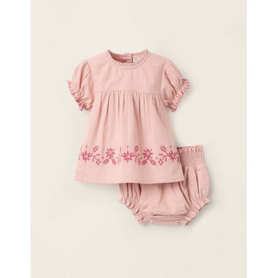 Blouse + Bloomer avec Texture et Broderies ZIPPY
