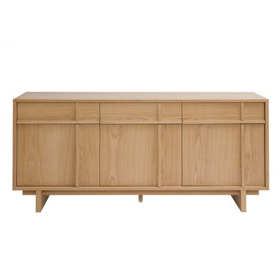 Buffet en bois clair chêne L160 cm ZAO MILIBOO