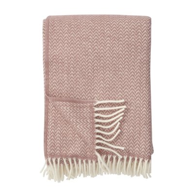 Plaid laine agneau bio  Chevron KLIPPAN