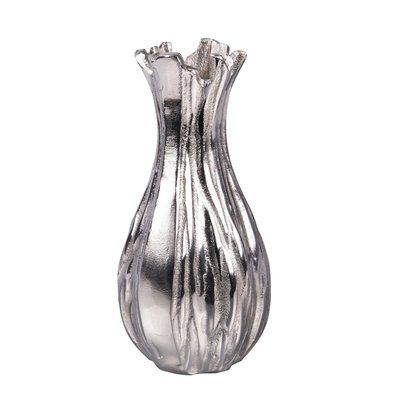 Vase Galbé   silver     Table Passion-CÉSAR TABLE PASSION