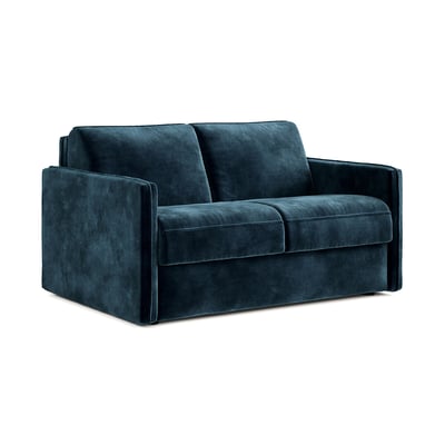 Jay-Be® Slim Luxe Velvet 2 Seater Sofa Bed with Deep Sprung Mattress JAY-BE