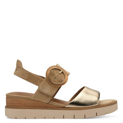 Sandale à talon en cuir TAMARIS