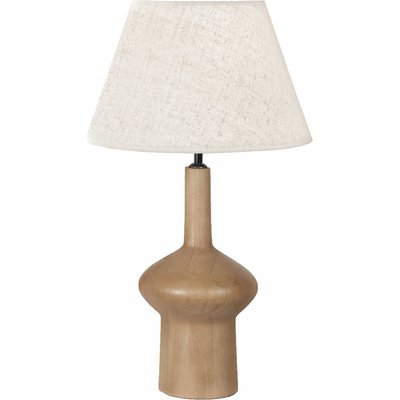 Lampe de table en bois naturel style toffee chaleureuse RECOLLECTION