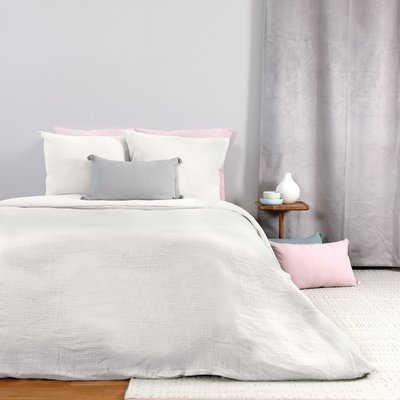 Parure de lit en double gaze de coton HOME MAISON
