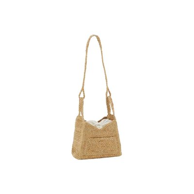 Sac bandoulière en jute tressé AUBRY GASPARD