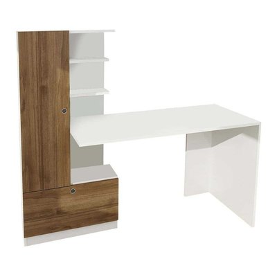 Bureau avec étagère intégrée Domingos HANAH HOME