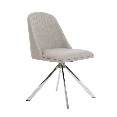 Chaise pivotante en tissu et acier ANGEL CERDA