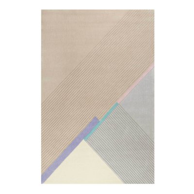 Tapis salon design moderne à motif géométrique , XAZ ESPRIT