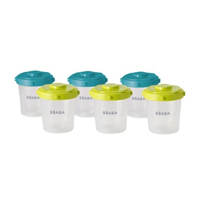 Portions Clip 912482 Lot De 6 Deuxième Âge,200 Ml BEABA