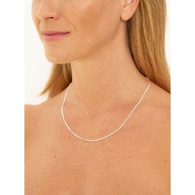 Chaîne maille gourmette argent DAXON