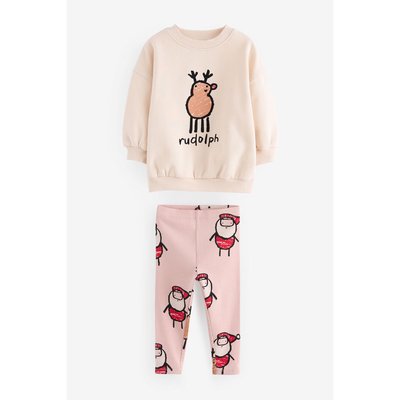 Sweatshirt et leggings de noël, ensemble NEXT