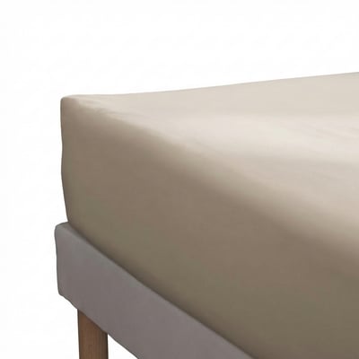 Drap housse en 100% Percale de Coton EDEN