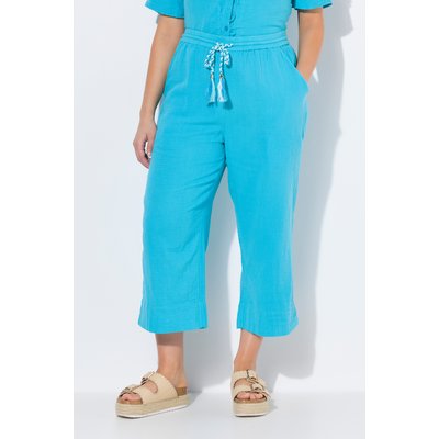 Jupe-culotte en mousseline Rose ULLA POPKEN