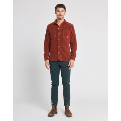 SURCHEMISE WOOLBROWN PULLIN