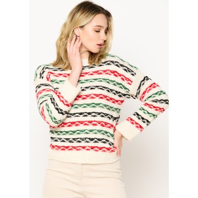 Pull jacquard rayé LOLALIZA