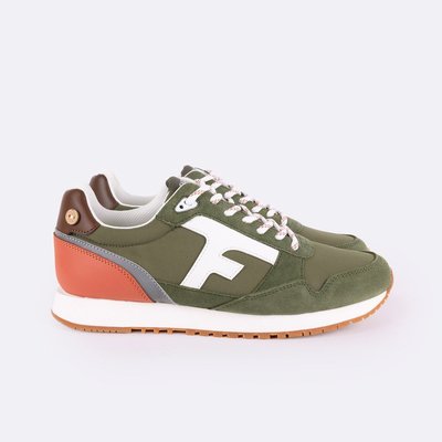 Runnings en coton et cuir ELM FAGUO